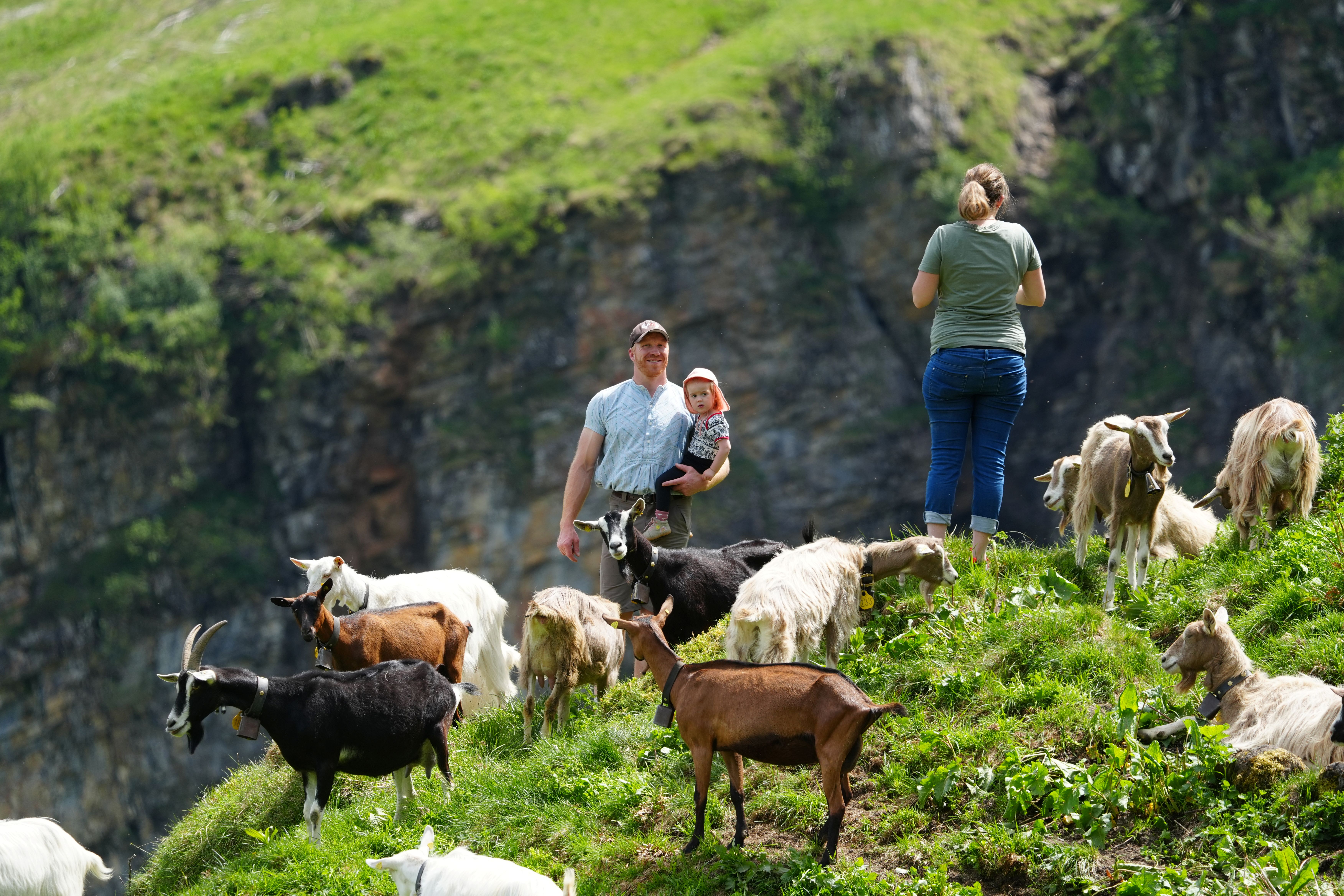 Martin auf der Alp Malschüel